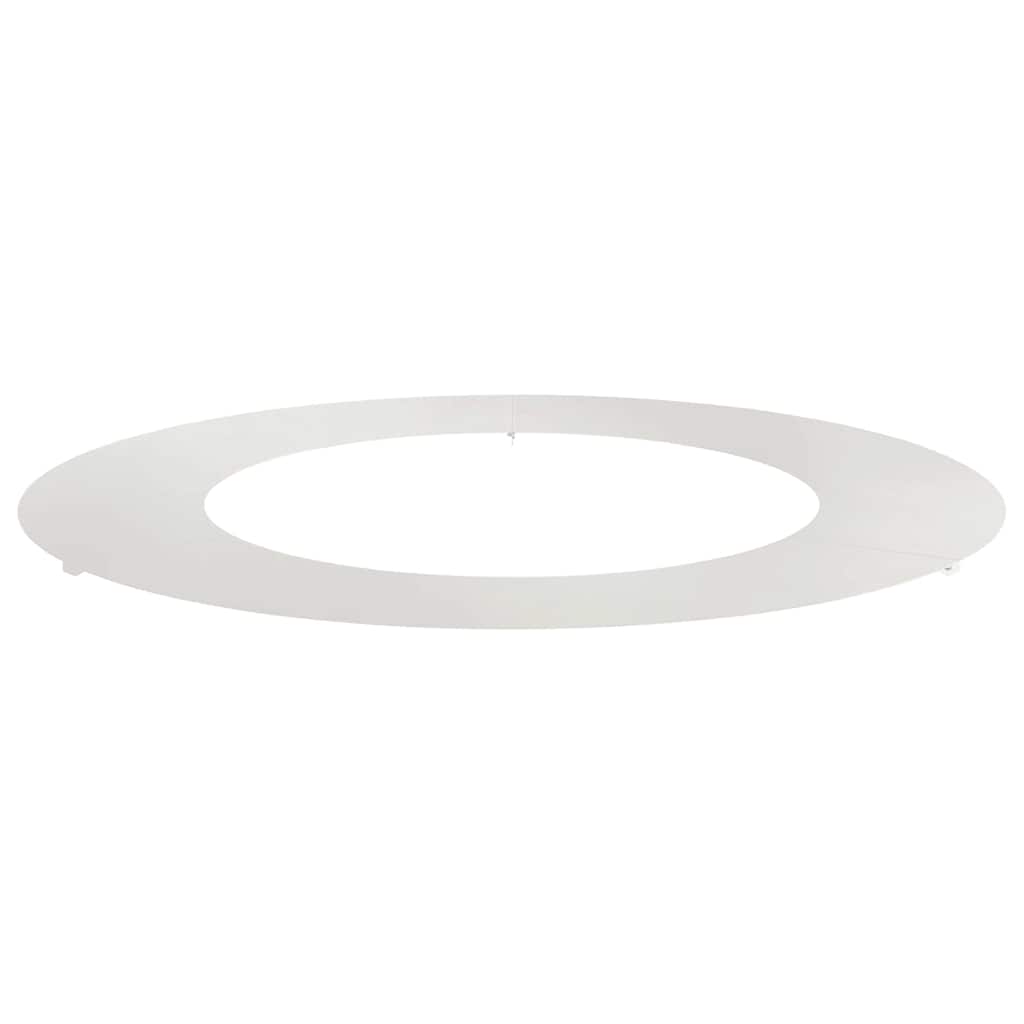Anello piatto per albero Argento Ø50 / 80 cm Acciaio inossidabile