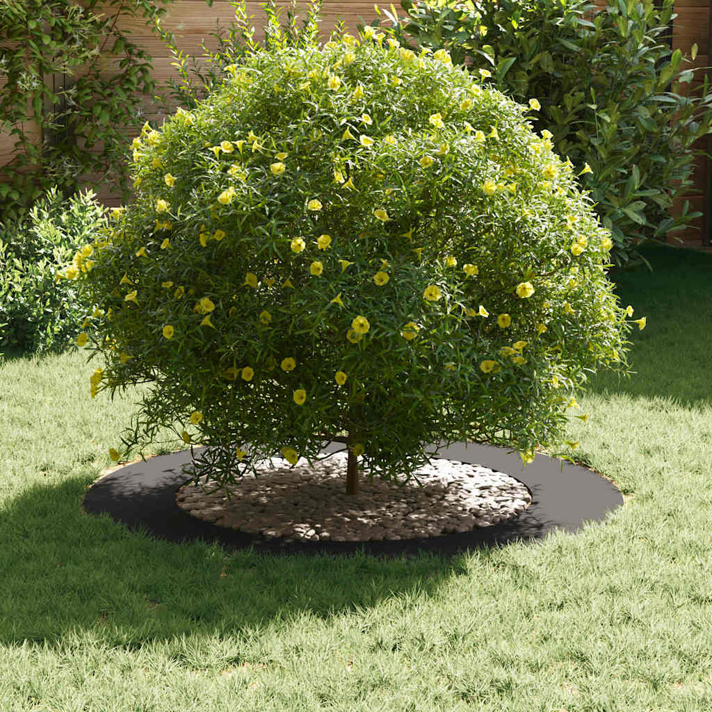 Anello piatto per albero Nero Ø60 / 90 cm Acciaio