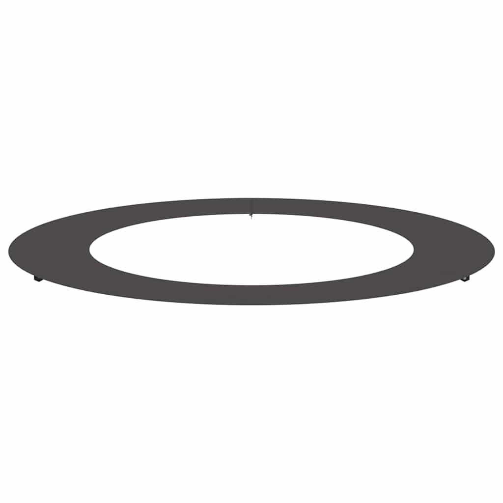 Anello piatto per albero Nero Ø60 / 90 cm Acciaio