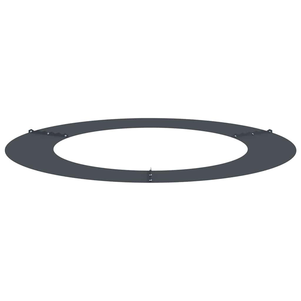 Anello piatto per albero Antracite Ø60 / 90 cm Acciaio