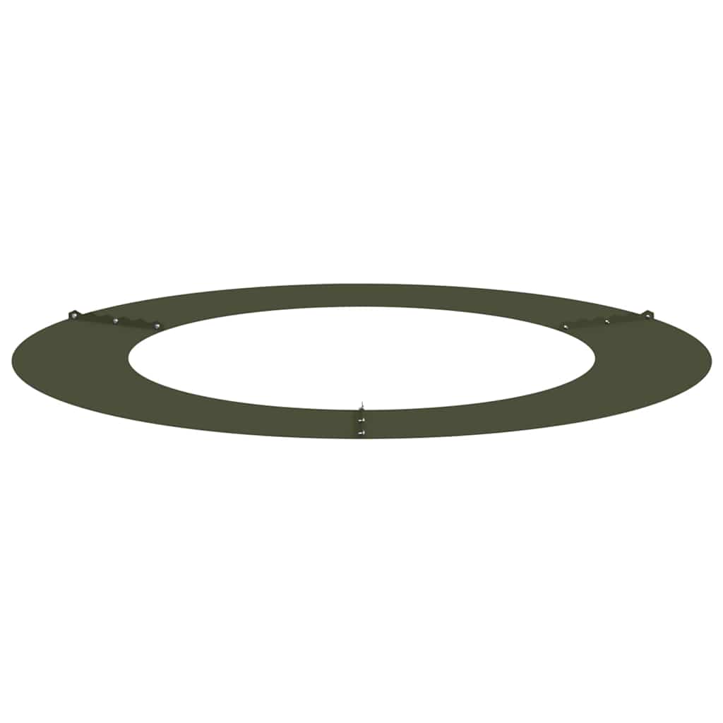 Anello piatto per albero Oliver verde Ø60 / 90 cm Acciaio