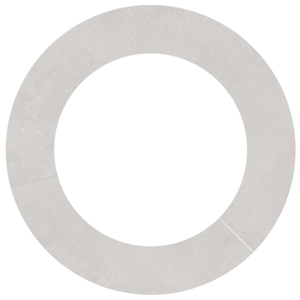 Anelli di Albero Piatto 5 pcs Argento Ø30 / 60 cm