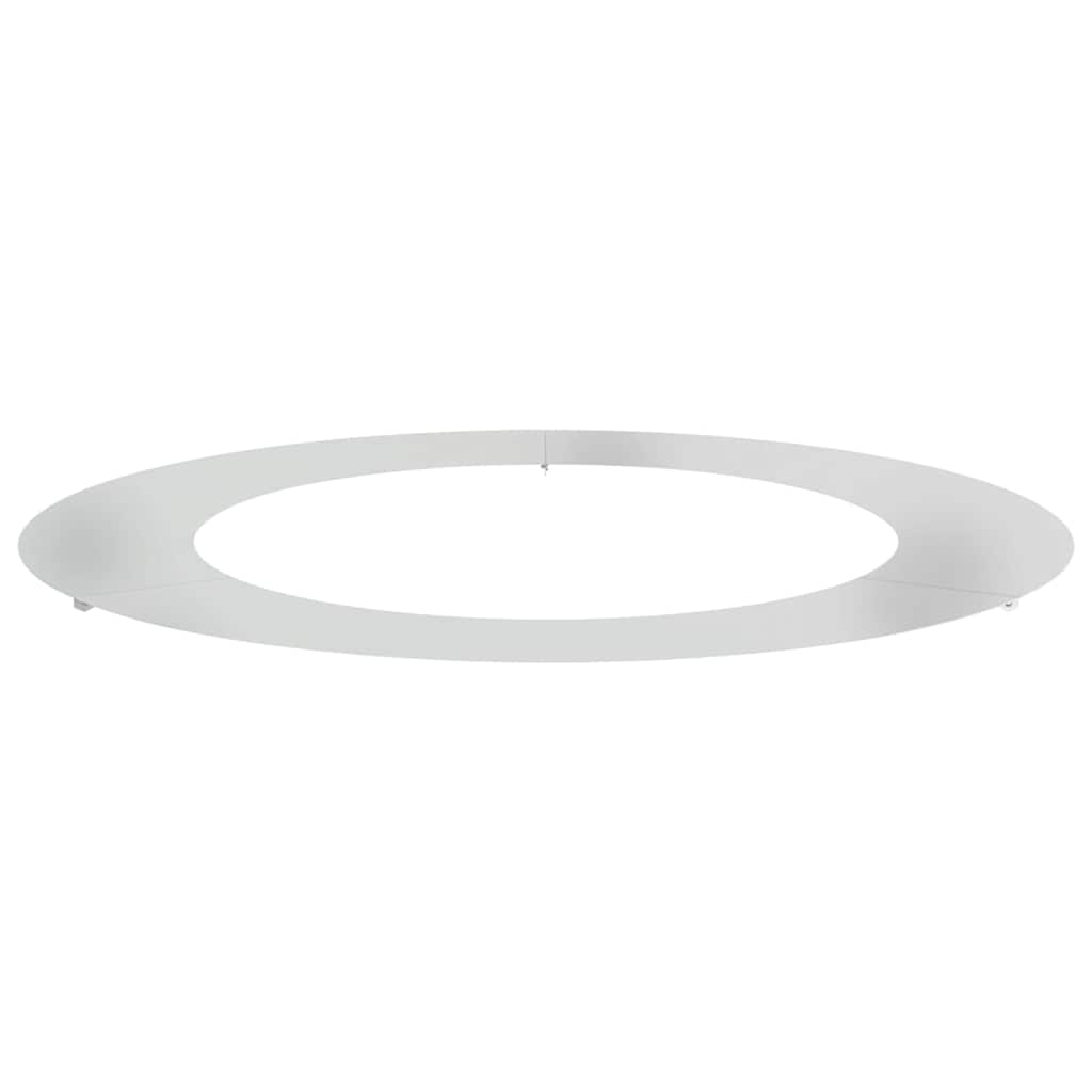 Anello piatto per albero Argento Ø60 / 90 cm Acciaio zincato