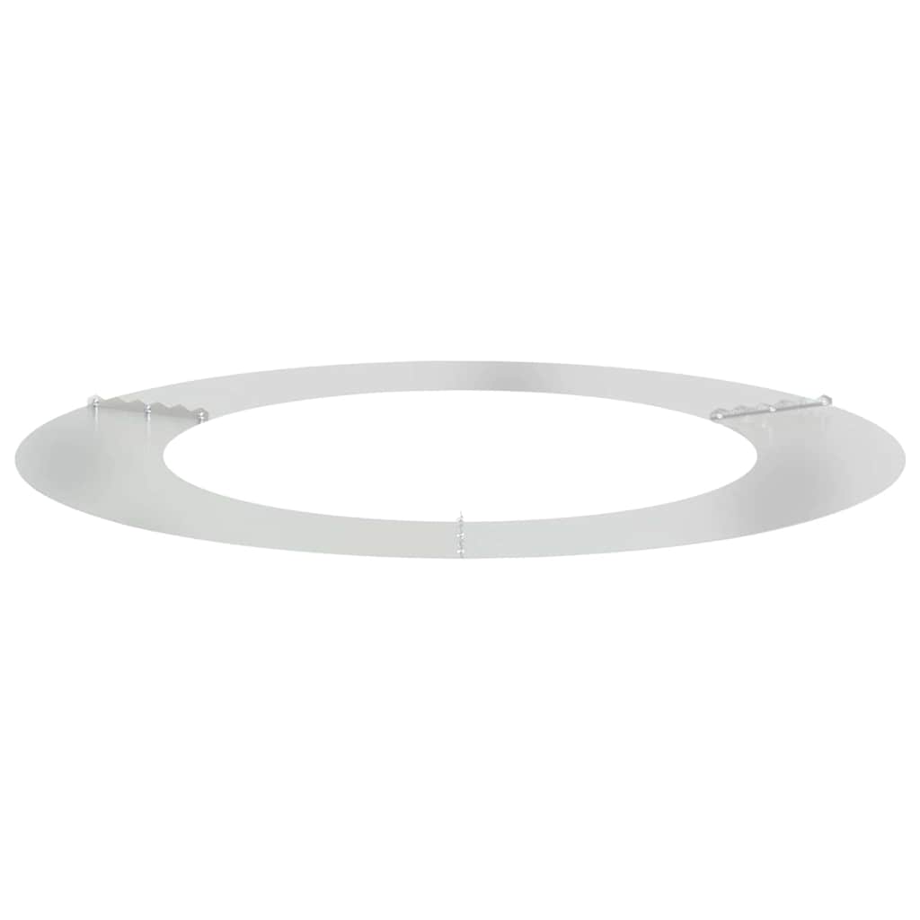 Anello piatto per albero Argento Ø60 / 90 cm Acciaio zincato