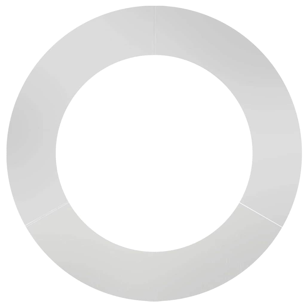 Anello piatto per albero Argento Ø60 / 90 cm Acciaio zincato