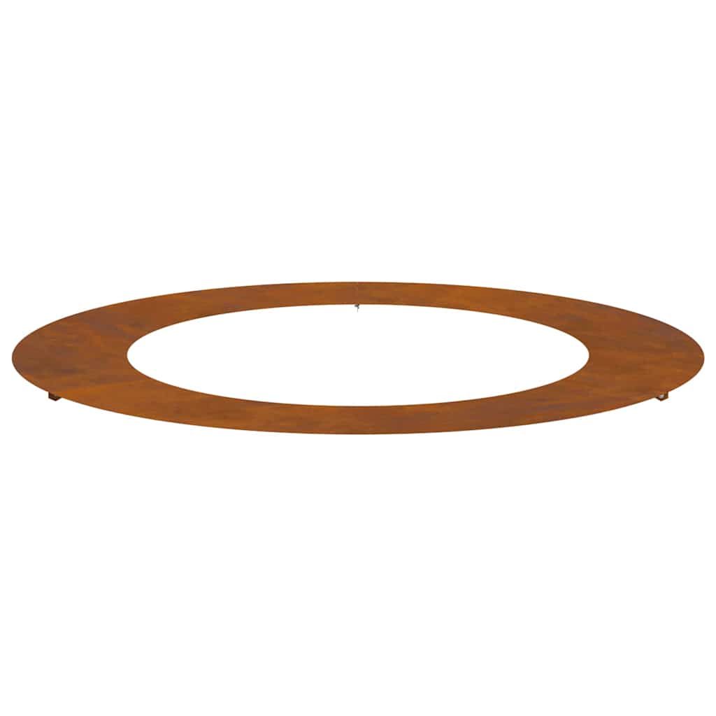 Anello piatto per albero Marrone Ø60 / 90 cm acciaio corten