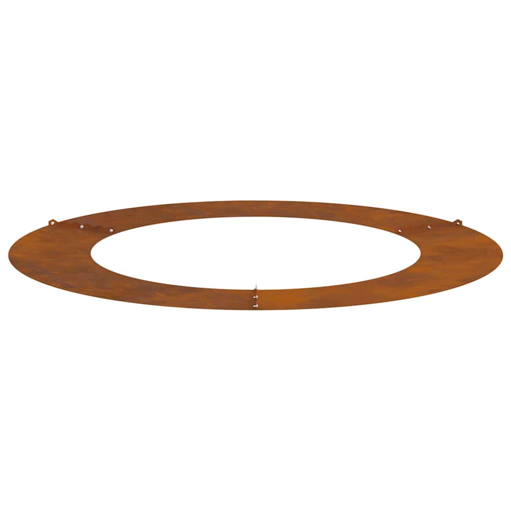 Anello piatto per albero Marrone Ø60 / 90 cm acciaio corten