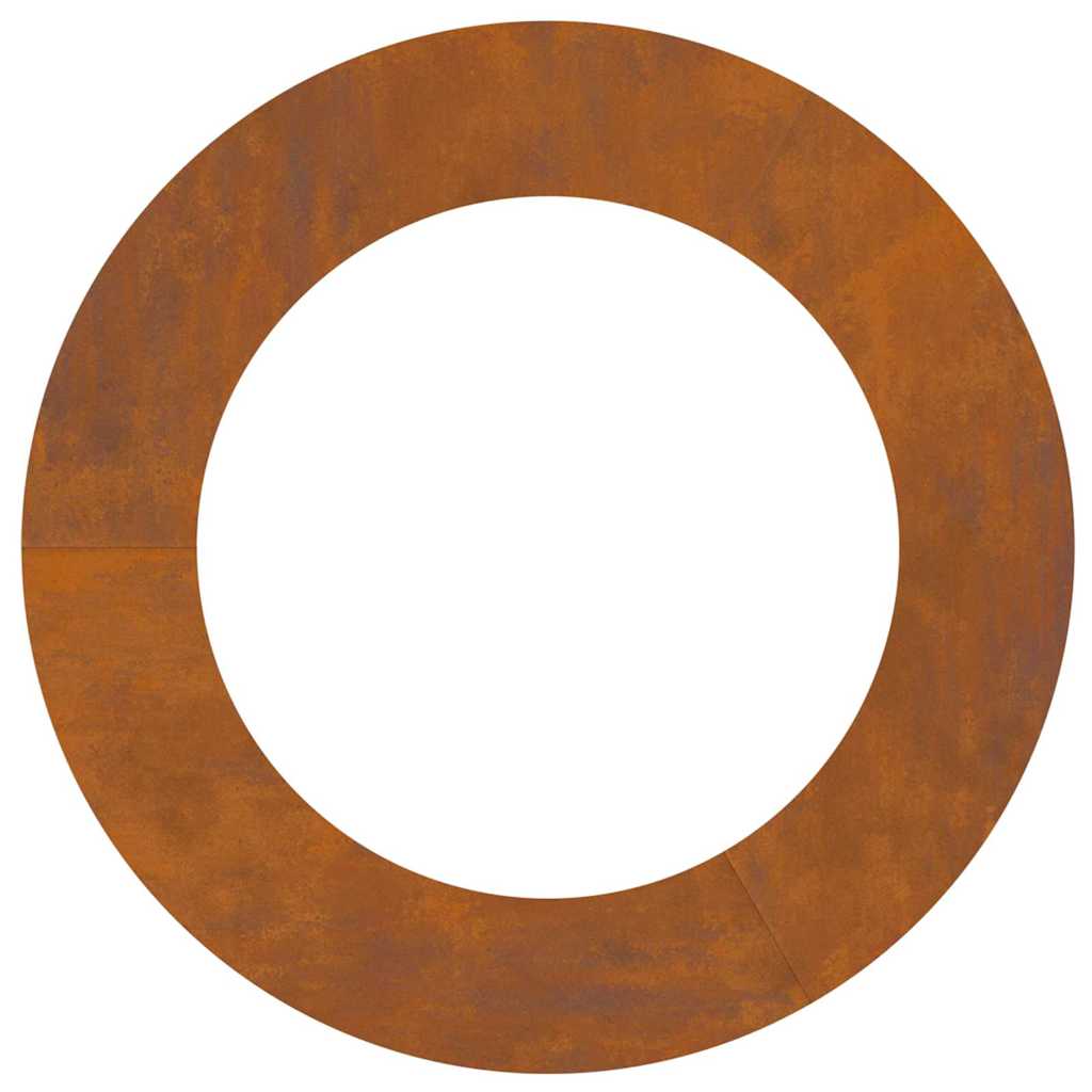 Anello piatto per albero Marrone Ø60 / 90 cm acciaio corten