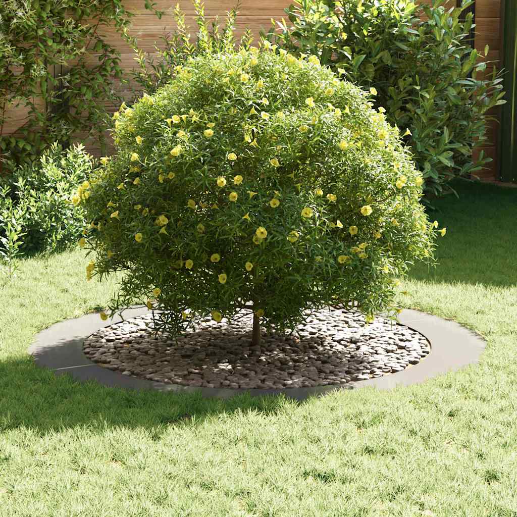Anello piatto per albero Argento Ø90 / 120 cm