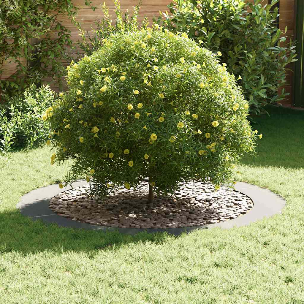 Anello piatto per albero Argento Ø90 / 120 cm Acciaio zincato
