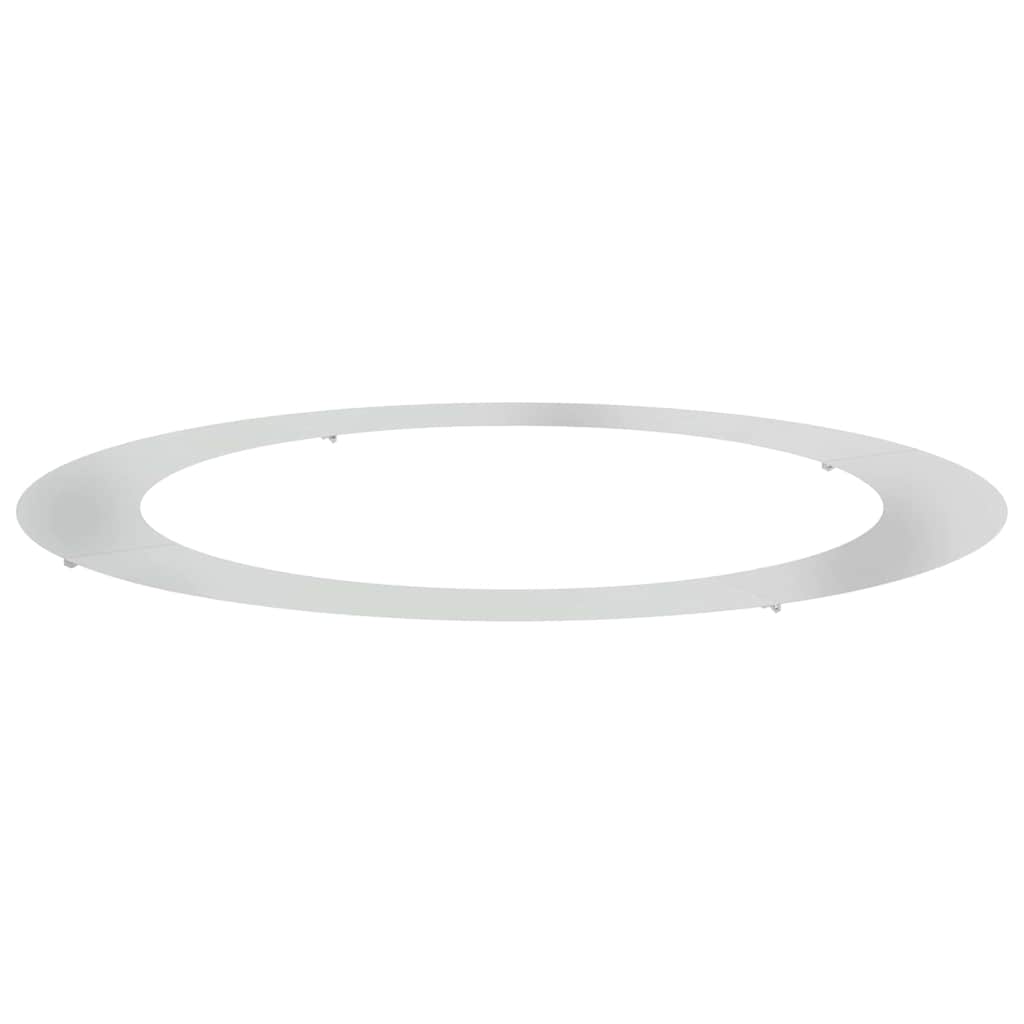 Anello piatto per albero Argento Ø90 / 120 cm Acciaio zincato