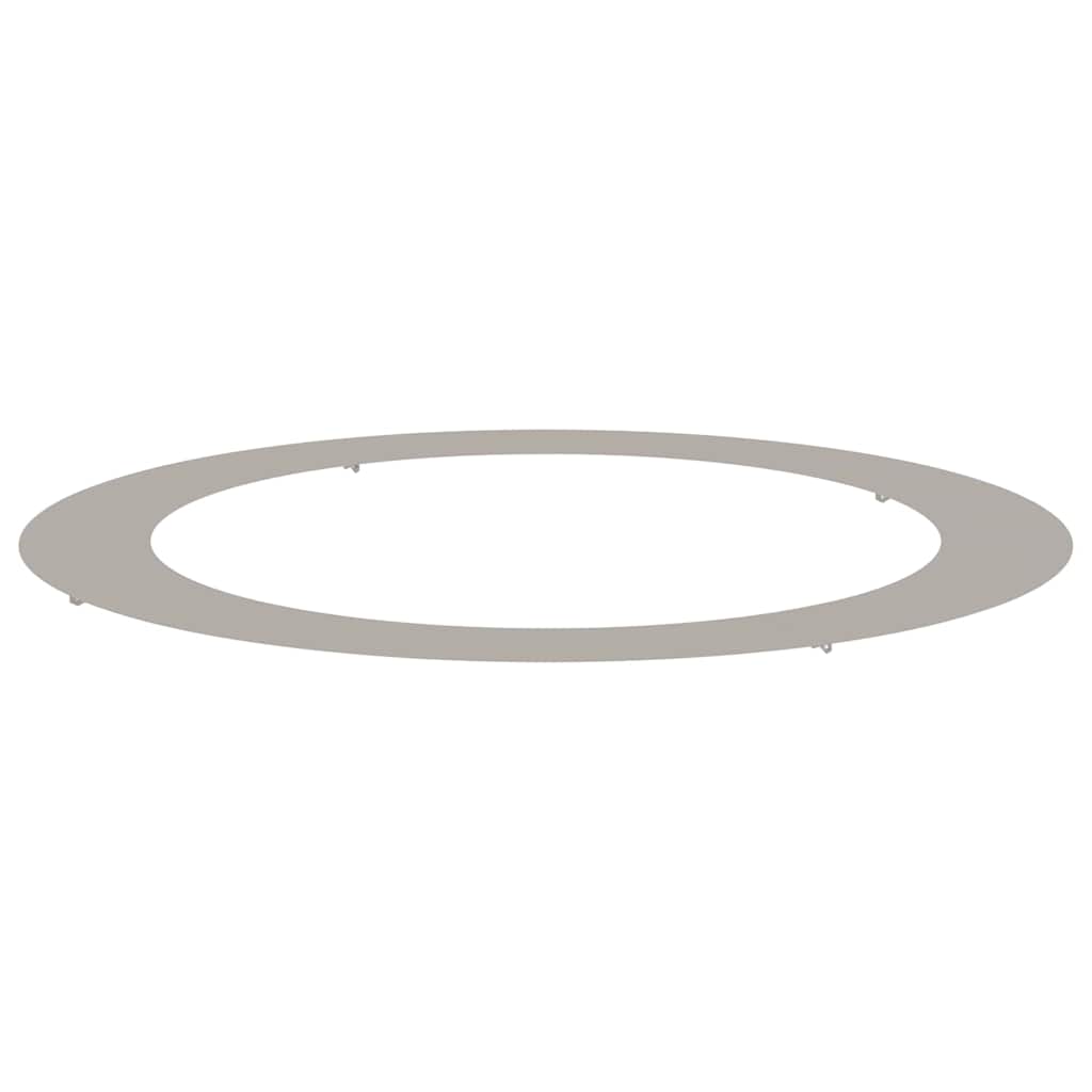 Anello piatto per albero Marrone Ø90 / 120 cm acciaio corten