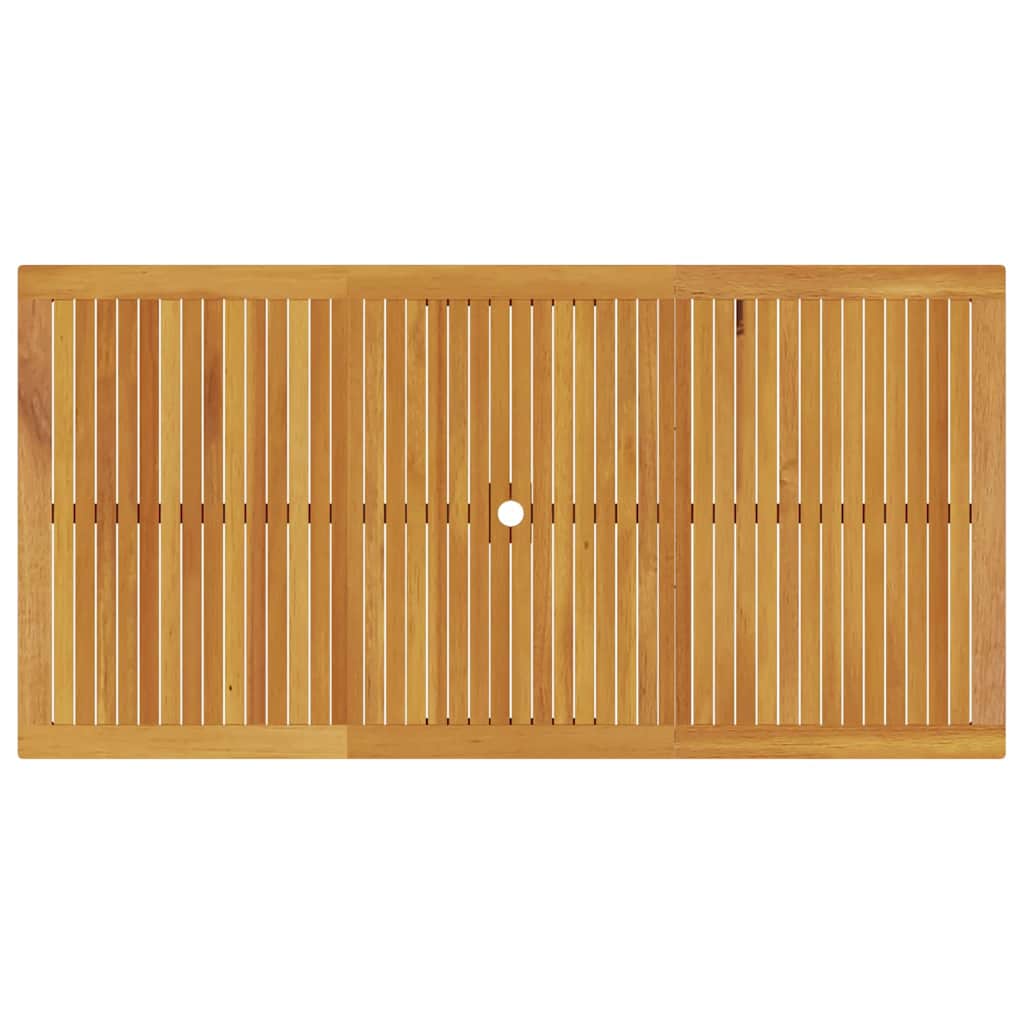 Set da Pranzo per Giardino 7 pcs Marrone