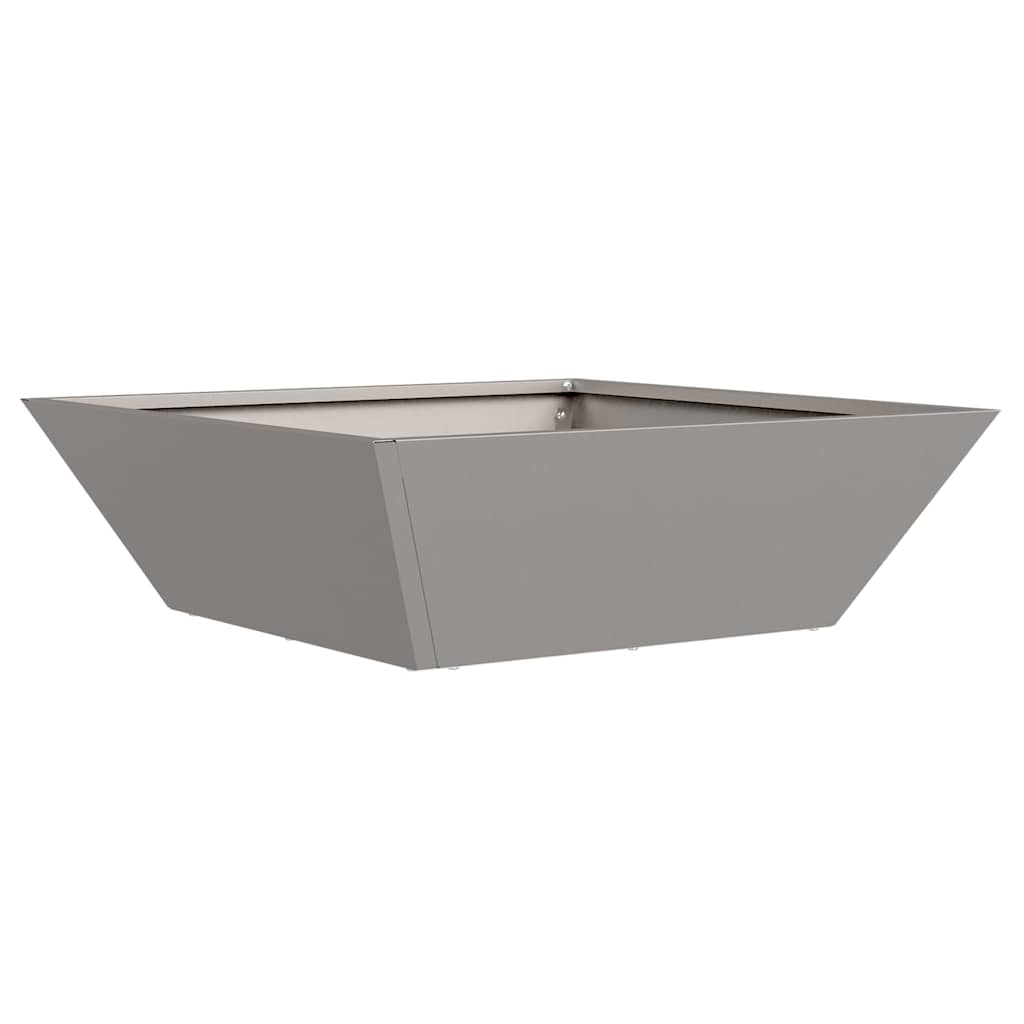 Vaso a Ciotola da Giardino 5 pcs Ruggine 50 x 50 x 15 cm