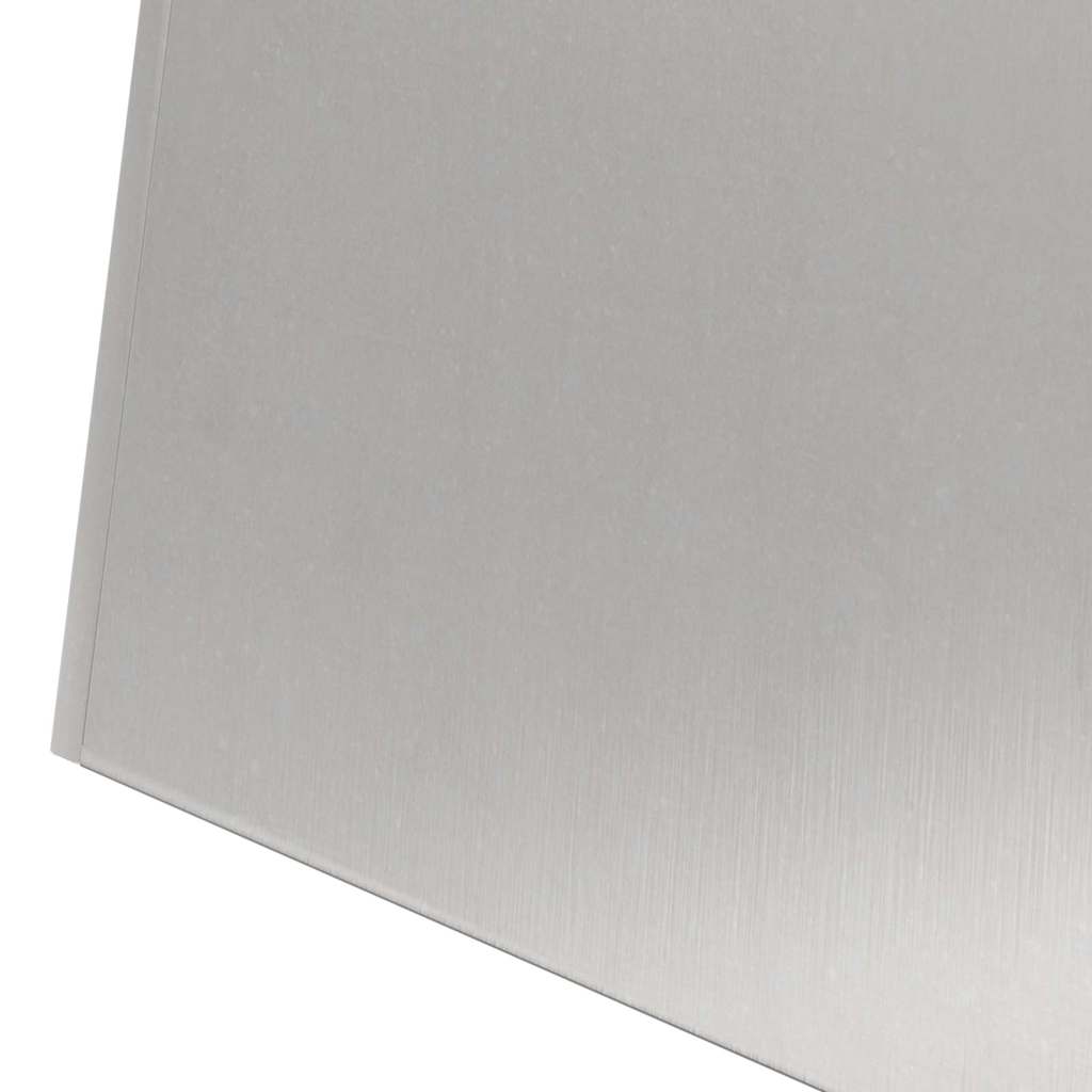 Vaso a Pilastro 2 pcs Argento 40 x 40 x 100 cm Acciaio
