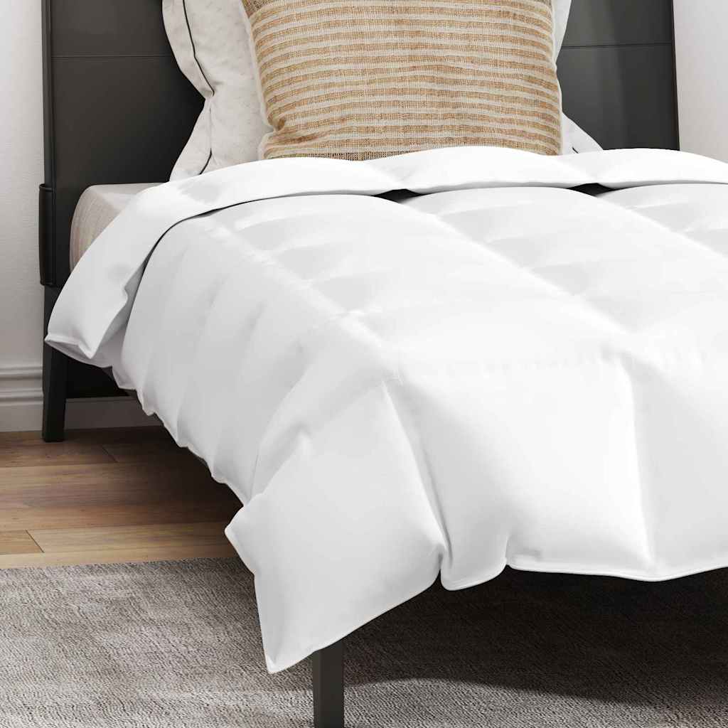 Set di Piumoni con cuscino 2 pcs Bianco 140 x 200 cm Piume