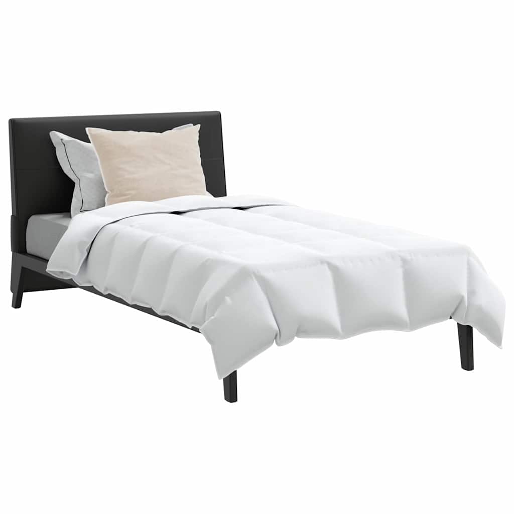 Set di Piumoni con cuscino 2 pcs Bianco 140 x 200 cm Piume