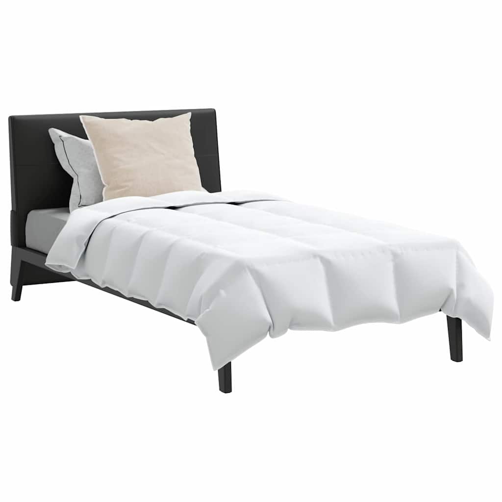 Set di Piumoni con cuscino 2 pcs Bianco 140 x 200 cm Piume