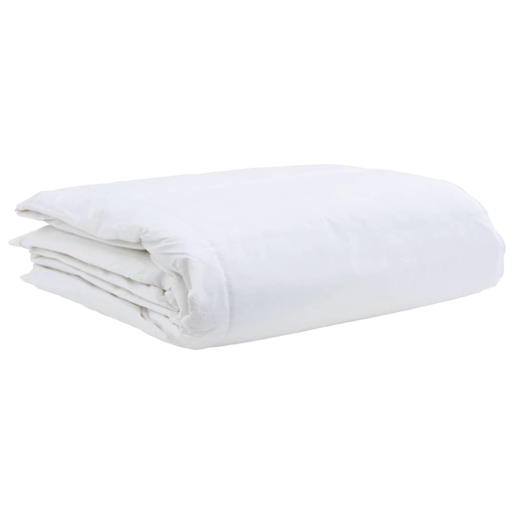 Set di Piumoni con cuscino 2 pcs Bianco 140 x 220 cm Piume