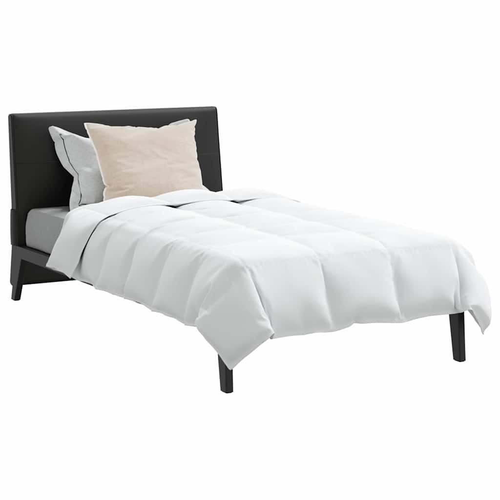 Set di piumini con cuscino 2 pcs Bianco 135 x 220 cm Piume