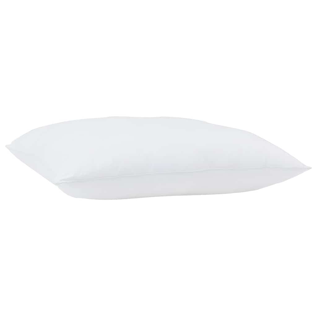 Set di piumini con cuscino 2 pcs Bianco 140 x 200 cm Microfibra