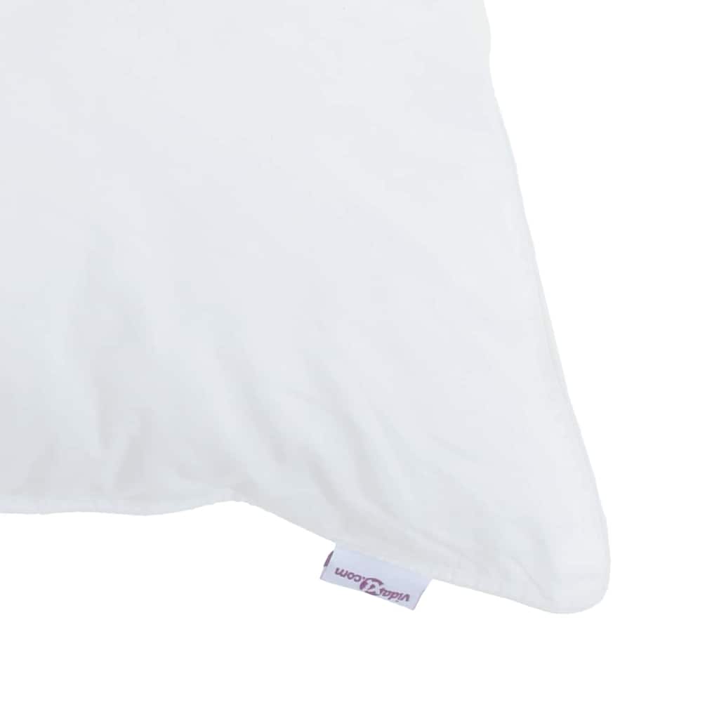 Piumone con Cuscino Altro 2 pcs Bianco 135 x 200 cm Microfibra