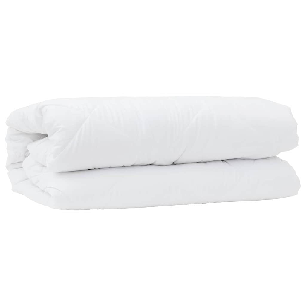 Piumone con Cuscino 2 pcs Bianco 135 x 200 cm Microfibra