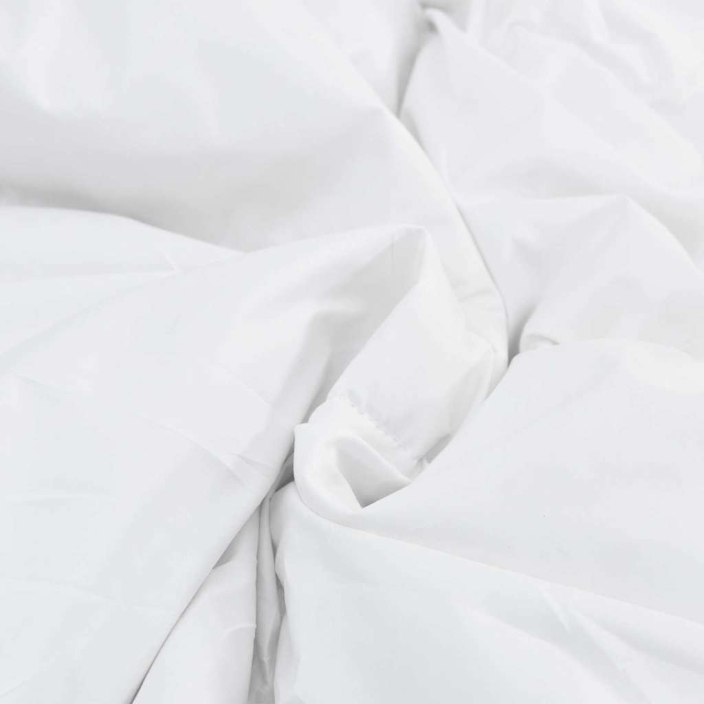 Piumone con Cuscino 2 pcs Bianco 140 x 200 cm Microfibra