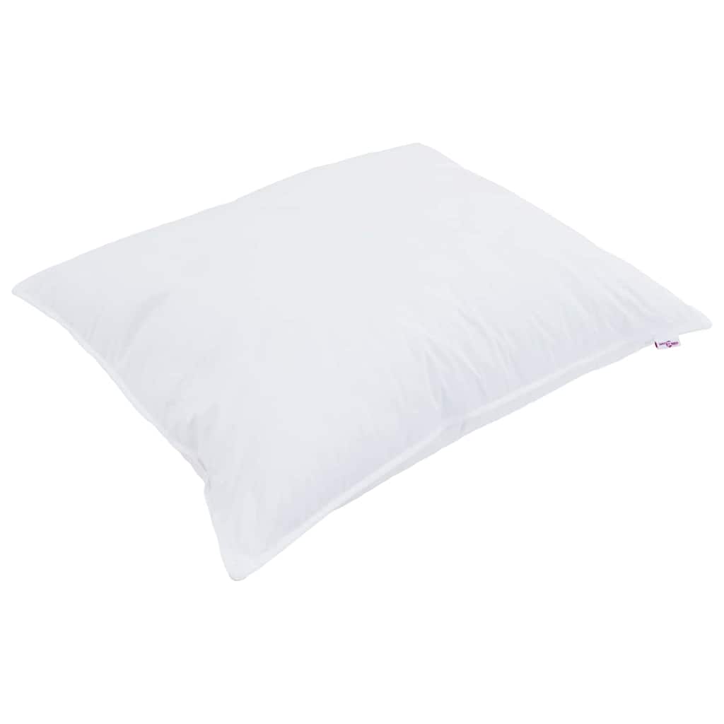 Piumone con Cuscino 2 pcs Bianco 140 x 220 cm Microfibra