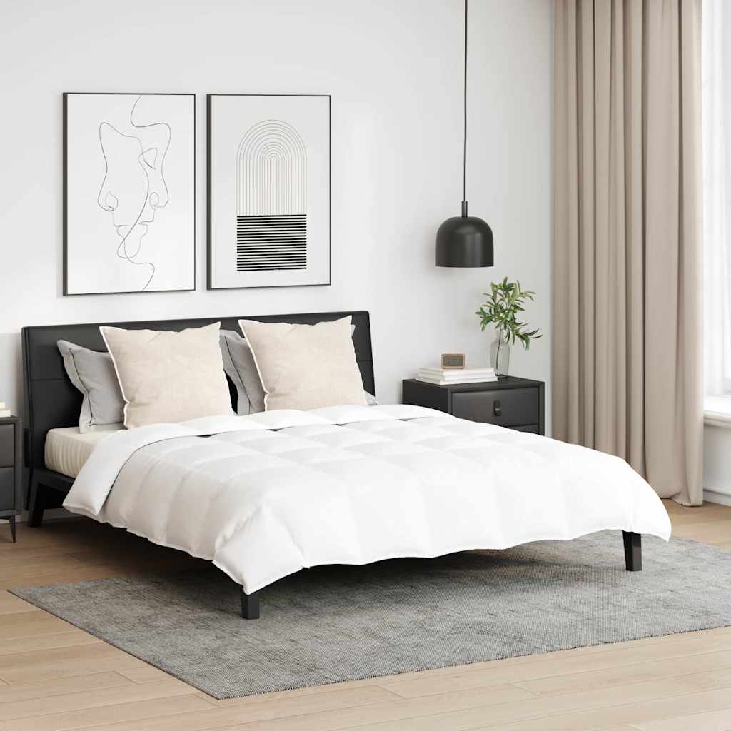 Piumone con cuscino 3 pcs Bianco Piume