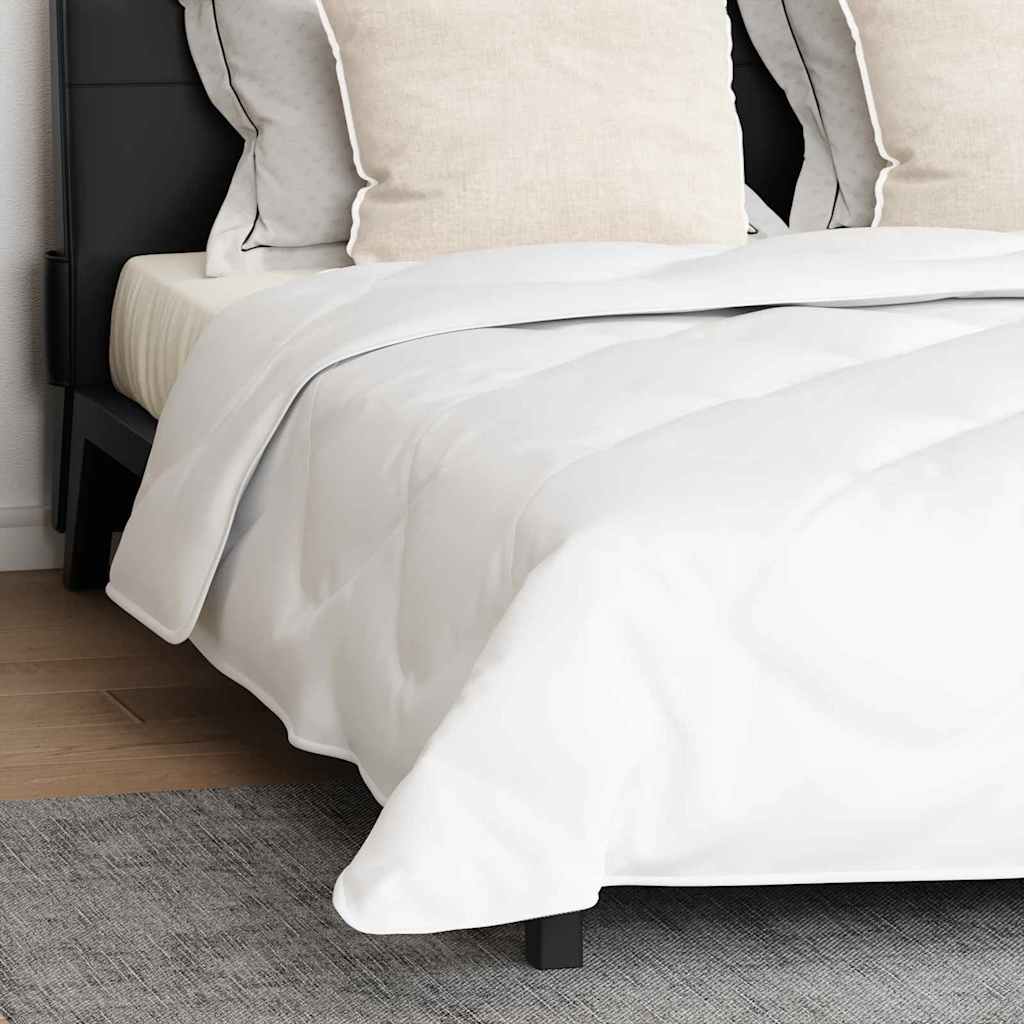 Piumone con cuscini Argyle 3 pcs Bianco 200 x 200 cm Microfibra