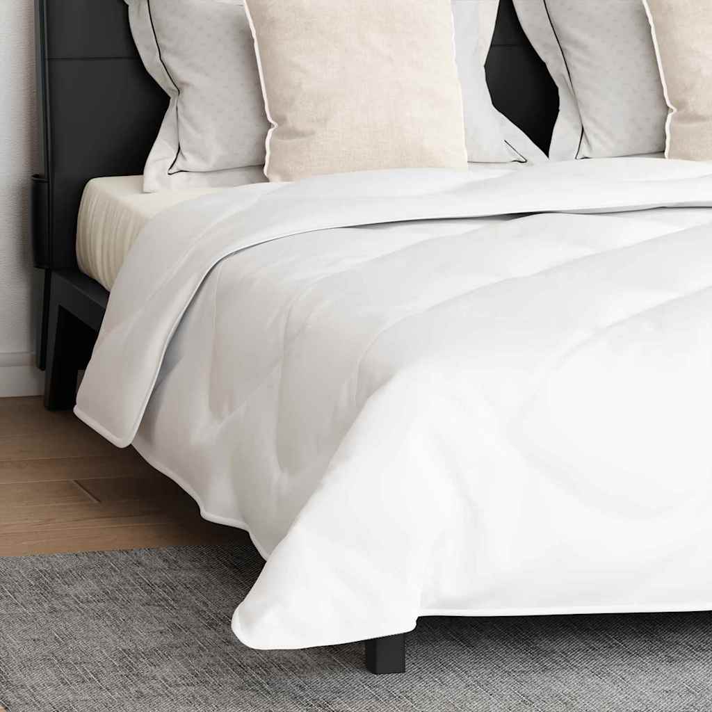 Piumone con cuscini Argyle 3 pcs Bianco 200 x 200 cm Microfibra