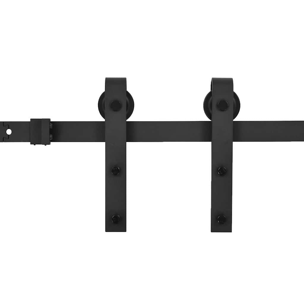 Porta scorrevole Marrone 100 x 208 cm Legno di pino massello