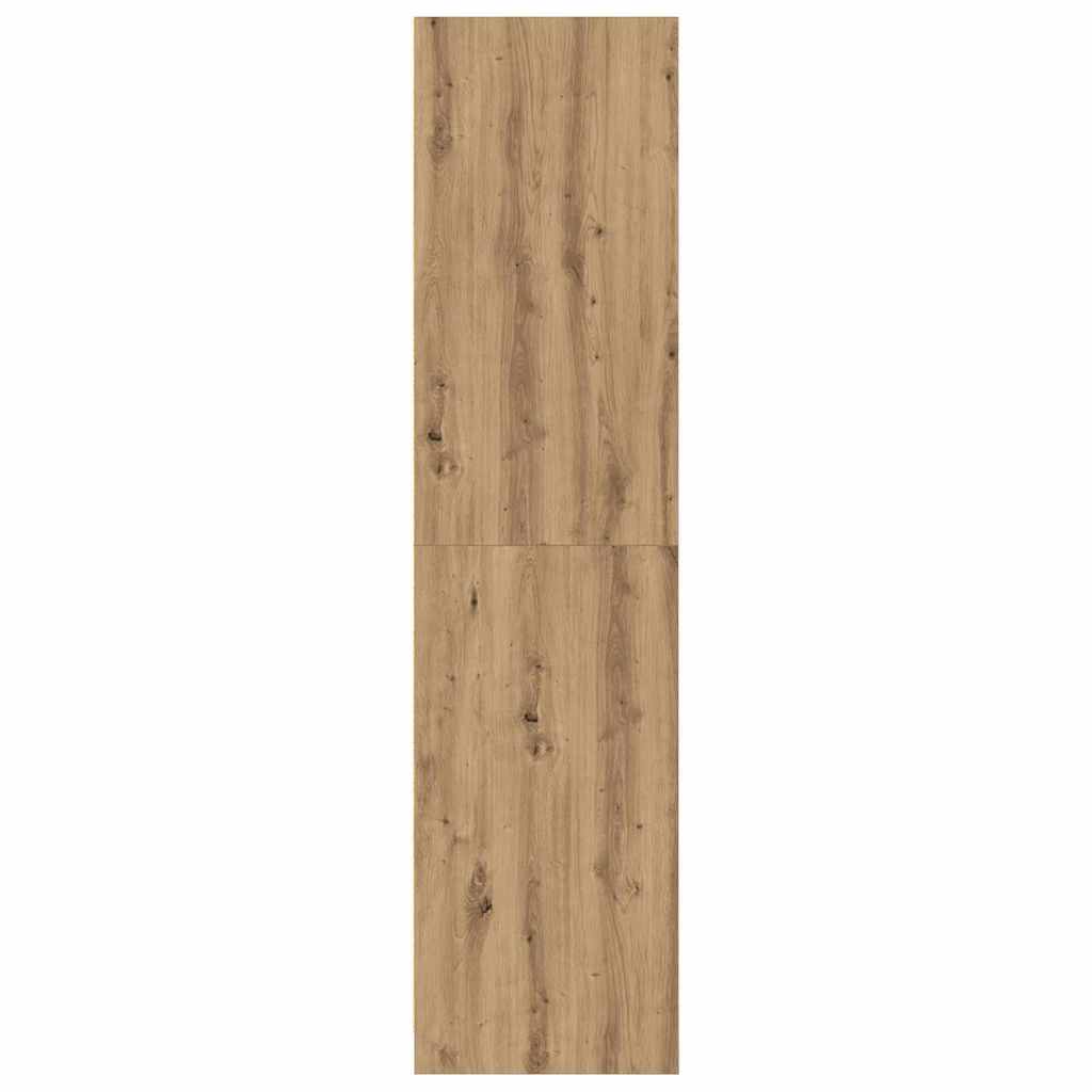 Guardaroba con lo scaffale rovere artigianale Legno multistrato