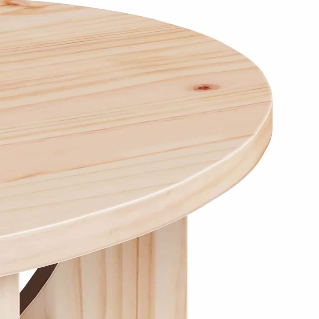 Tavolino da salotto Naturale 50 x 50 x 35 cm | homemem39