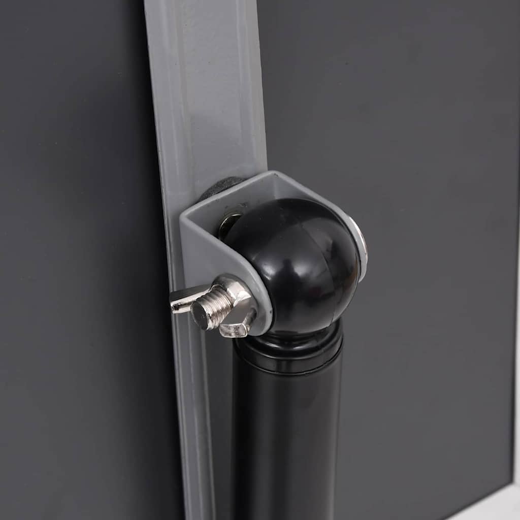 Supporti per poster 2 pcs Nero 32.5 x 24 x 78 cm