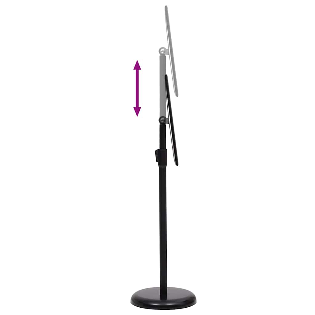 Supporti per poster 2 pcs Nero 32.5 x 24 x 78 cm