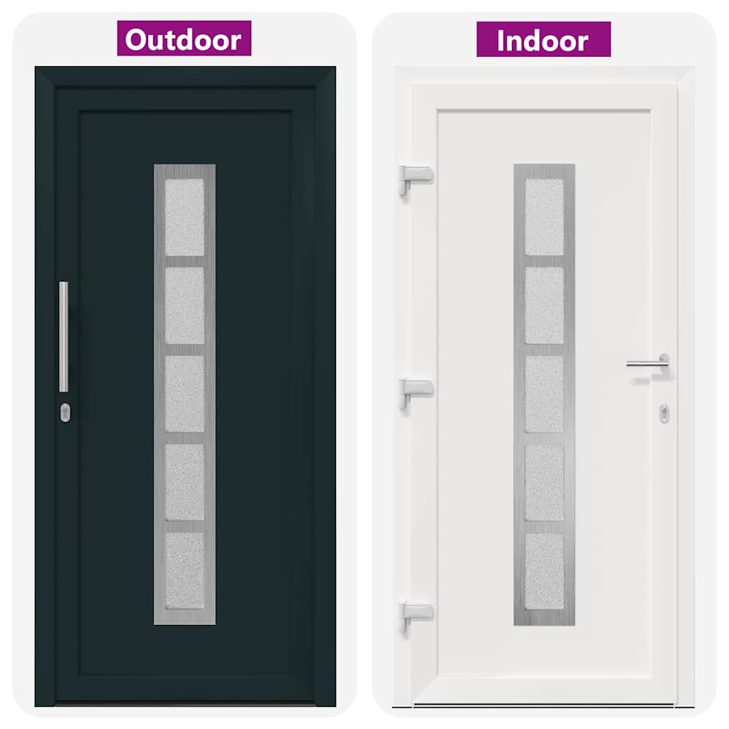 Porta Frontale Antracite PVC