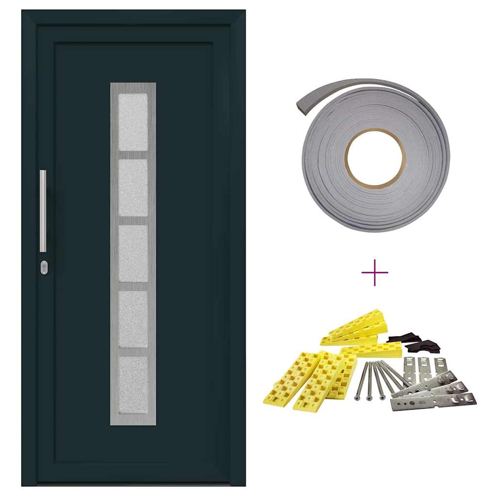 Porta Frontale Antracite PVC