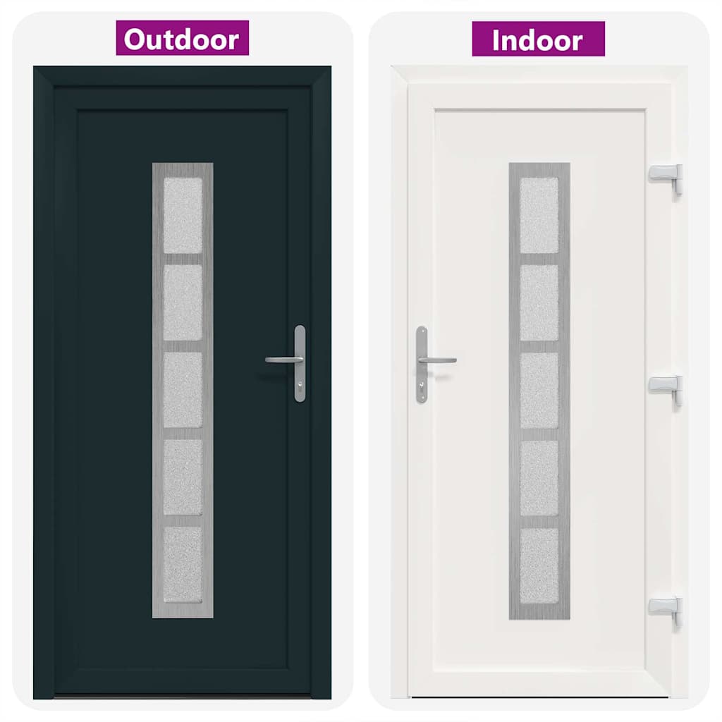 Porta Frontale Antracite PVC