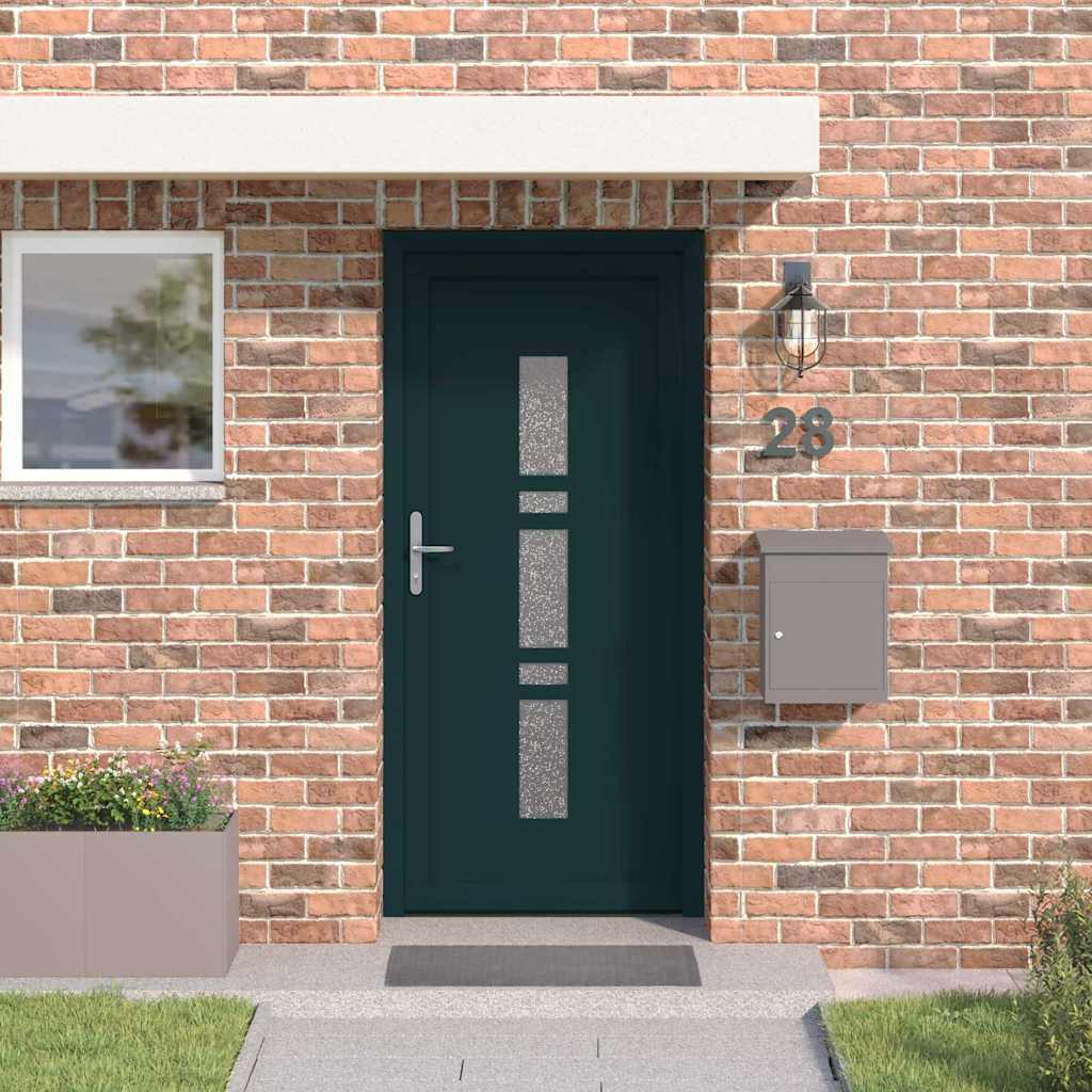 Porta d'ingresso Antracite PVC
