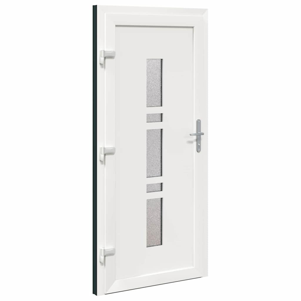 Porta d'ingresso Antracite PVC