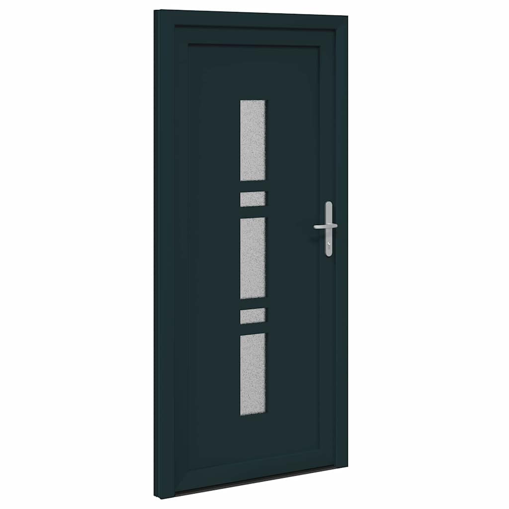 Porta d'ingresso Antracite PVC