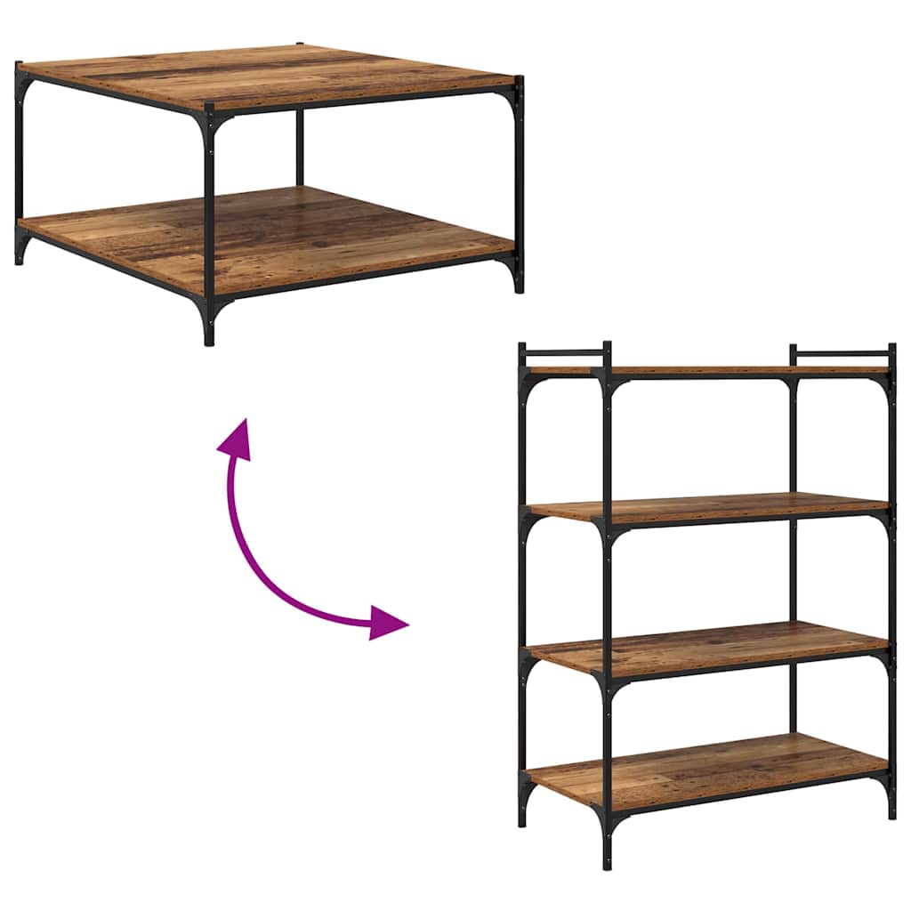 Scaffale 4 pcs Marrone 80 x 40 x 1,5 cm Legno multistrato | homemem39