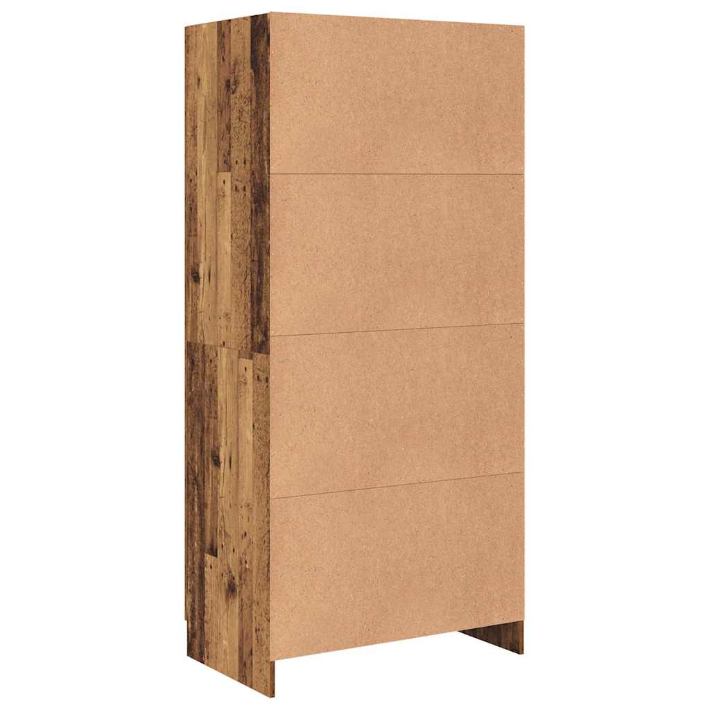 Guardaroba Legno vecchio 82.5 x 51.5 x 180 cm Legno multistrato