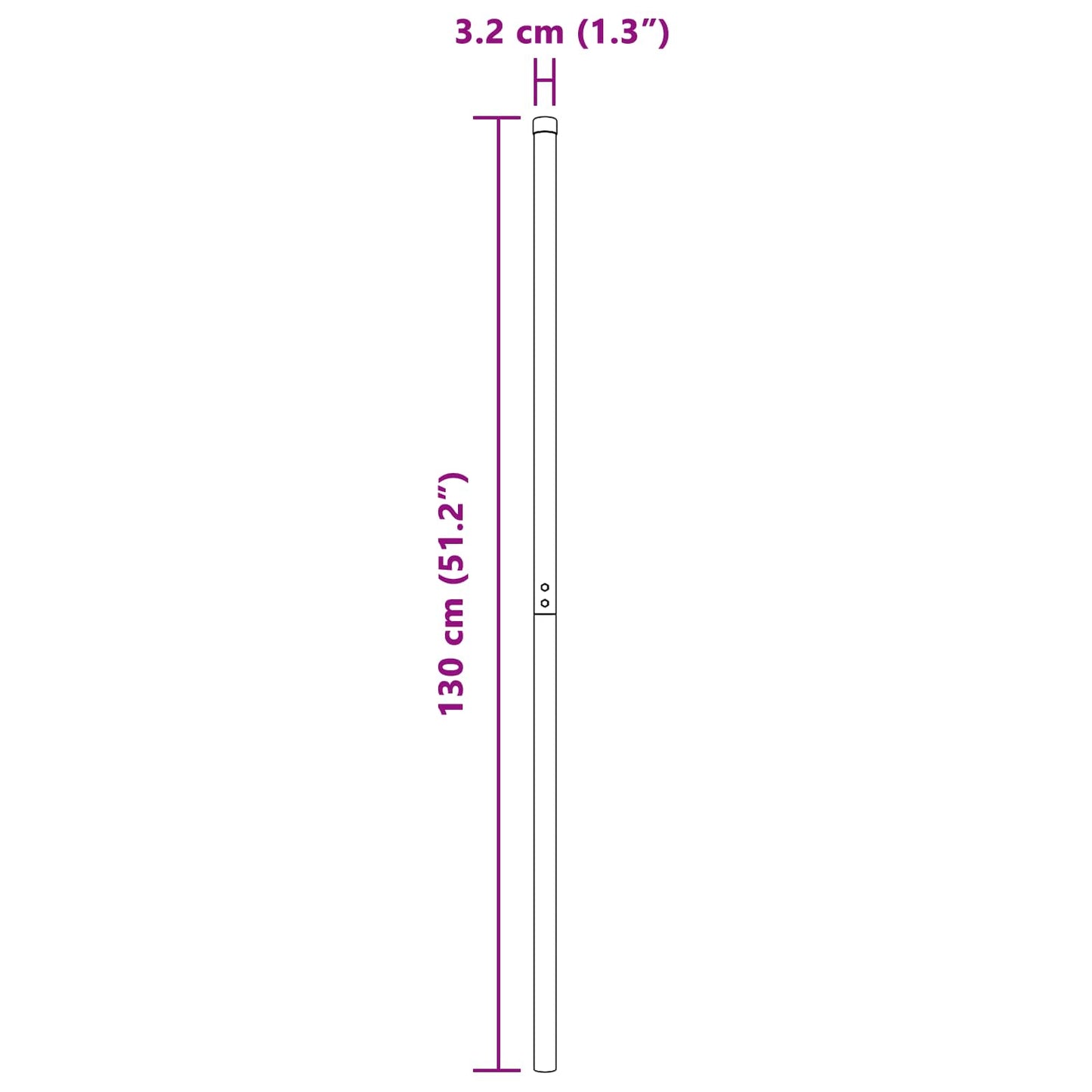 Palo della recinzione 12 pcs Grigio | homemem39