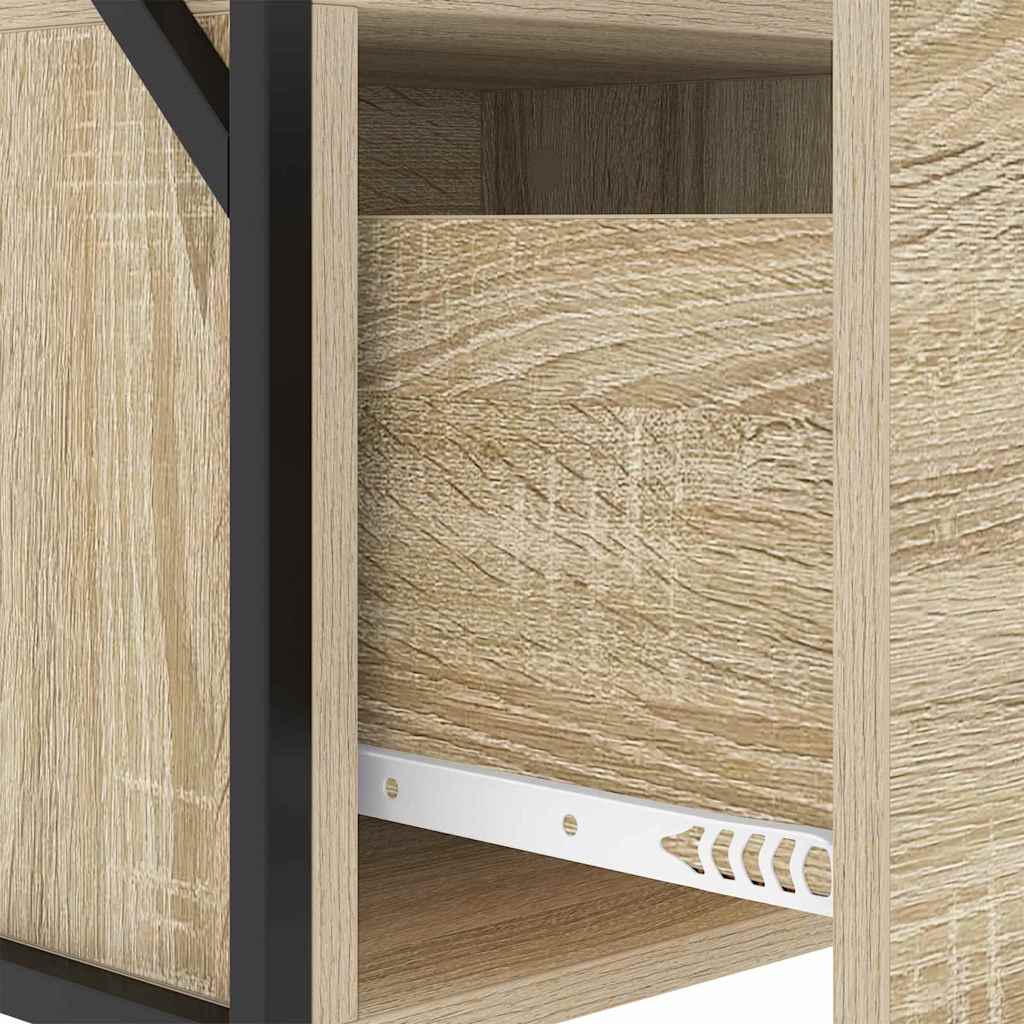 Armadio da Notte con cassetto Rovere Sonoma 40 x 31 x 60 cm