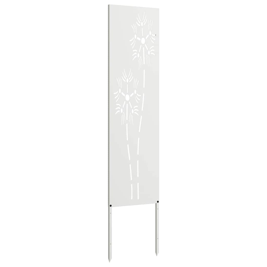 Pannello Decorativo da Giardino Altro Bianco 32 x 140 cm