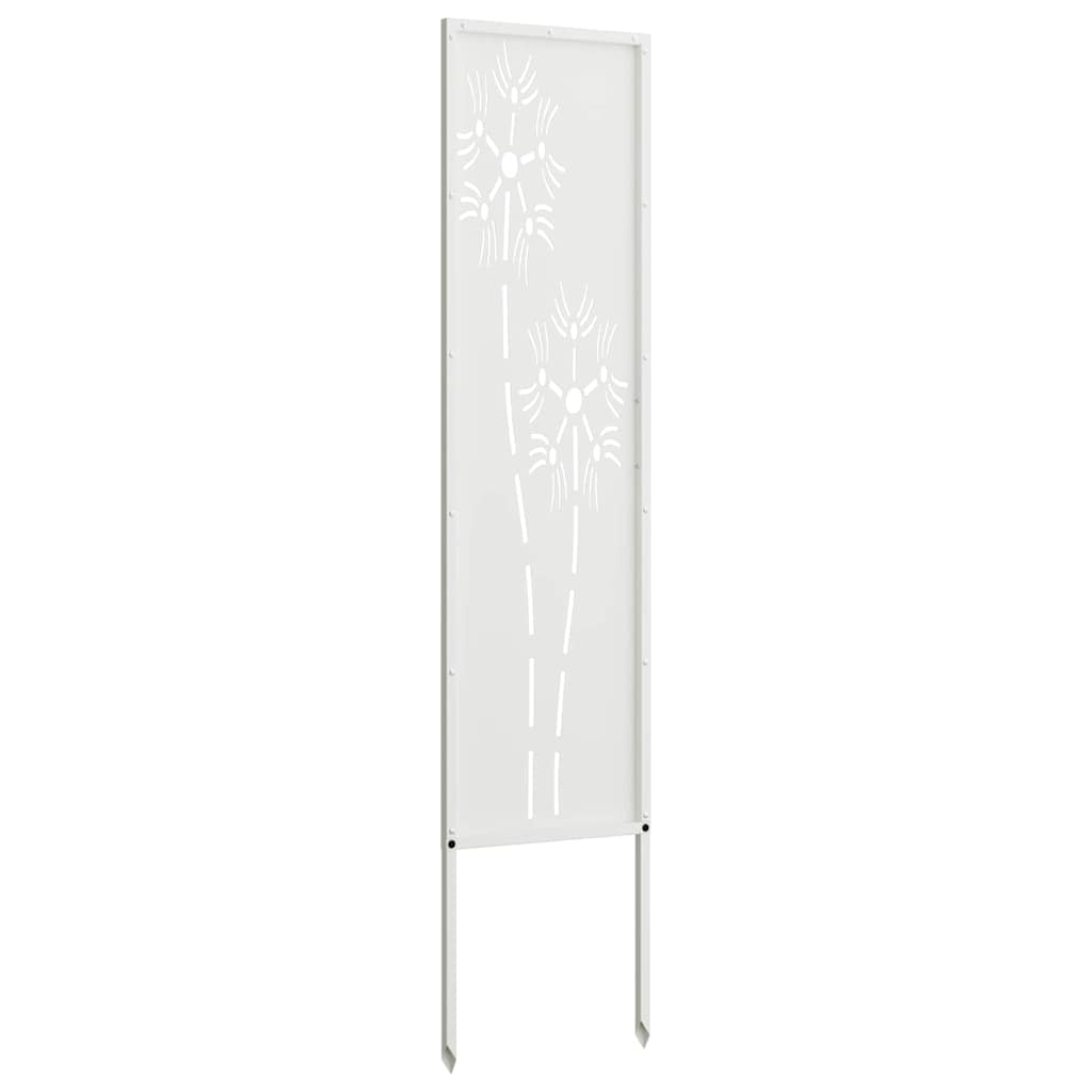 Pannello Decorativo da Giardino Altro Bianco 32 x 140 cm