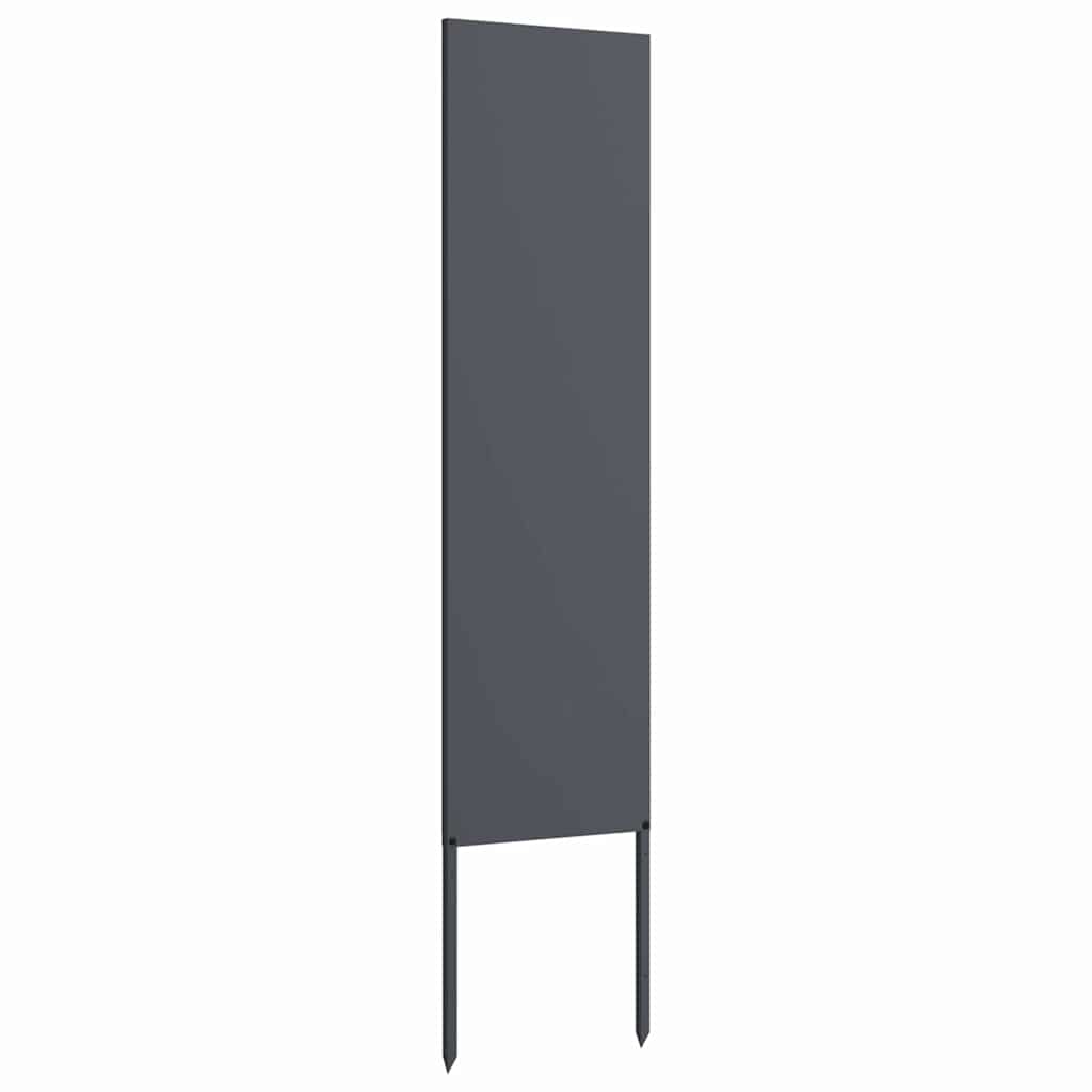 Pannello Decorativo da Giardino Altro Antracite 32 x 140 cm